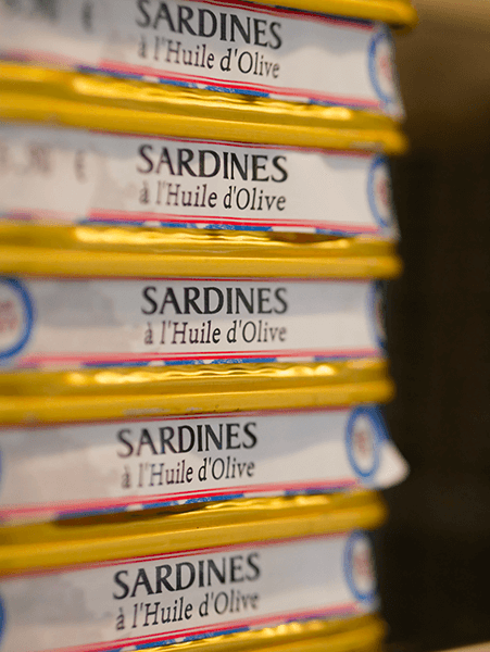 sardine de qualité epicerie fine